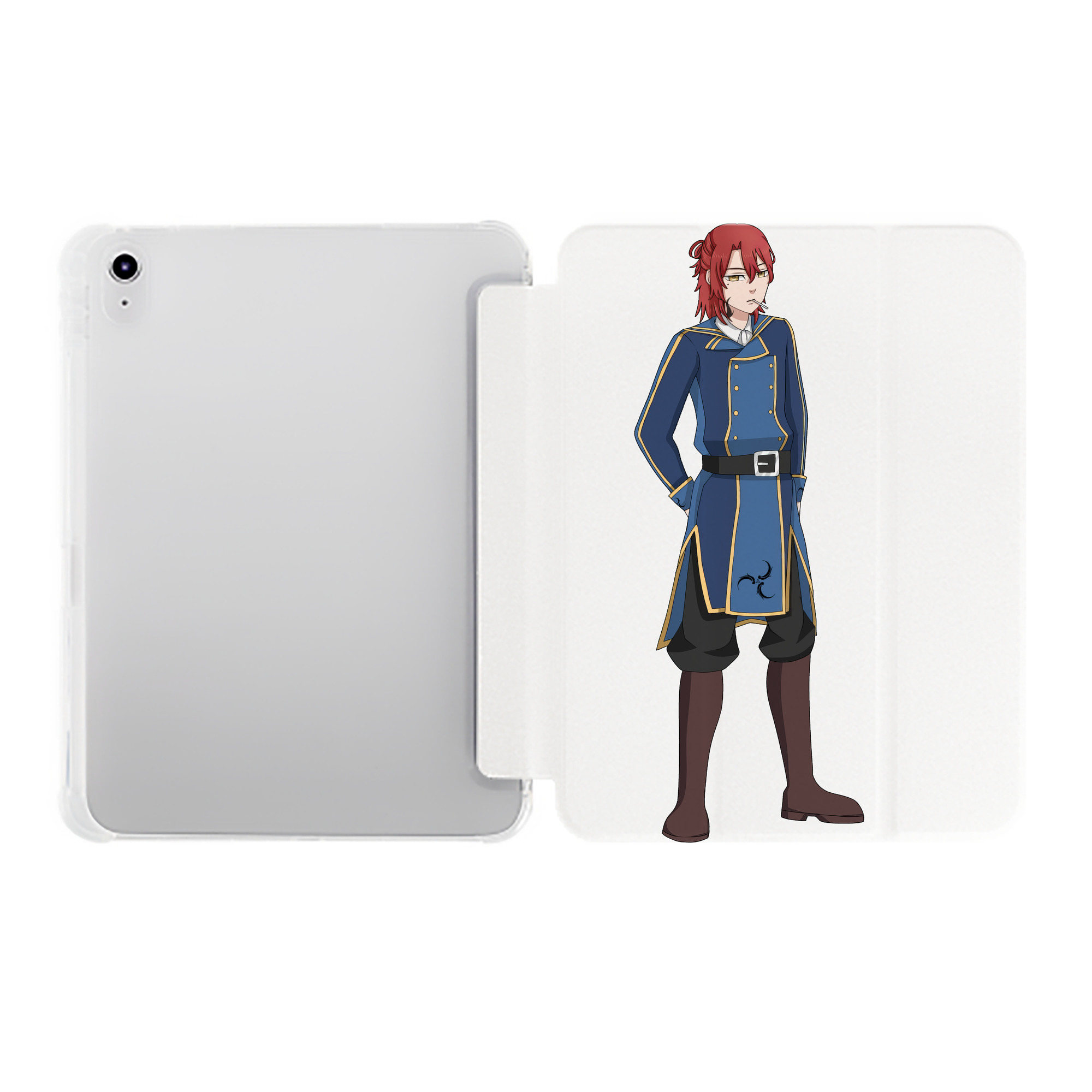 （画像用） 東京リベンジャーズ Tokyo Revengers IPad ケース ペン収納付き 三つ折りスタンド PUレザー×シリコン 対応機種9.5/10.5/10.9インチ